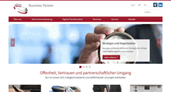 Desktop Screenshot of business-partner.de